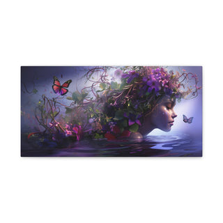 If Mother Earth Had A Face - Digital Painting On Matte Canvas