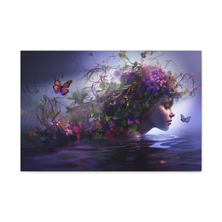 If Mother Earth Had A Face - Digital Painting On Matte Canvas
