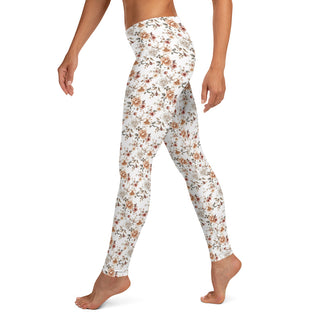 Fall Of Flowers Leggings