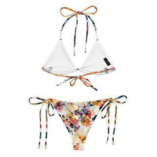 Tiny Flowers string bikini