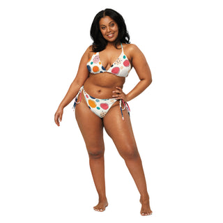 Cute Polka Dot String Bikini
