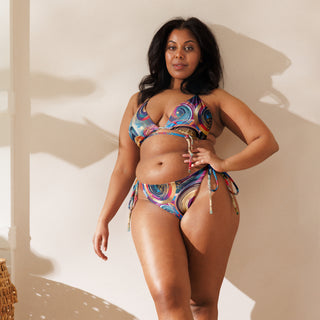 Abstract Rythm String Bikini