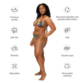 Tropical Splash String Bikini