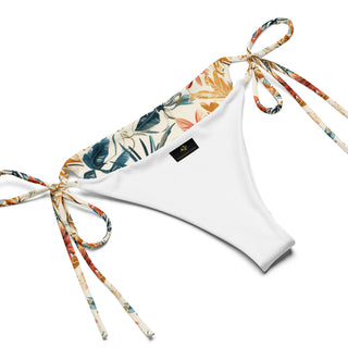 Tropical Leaves String Bikini